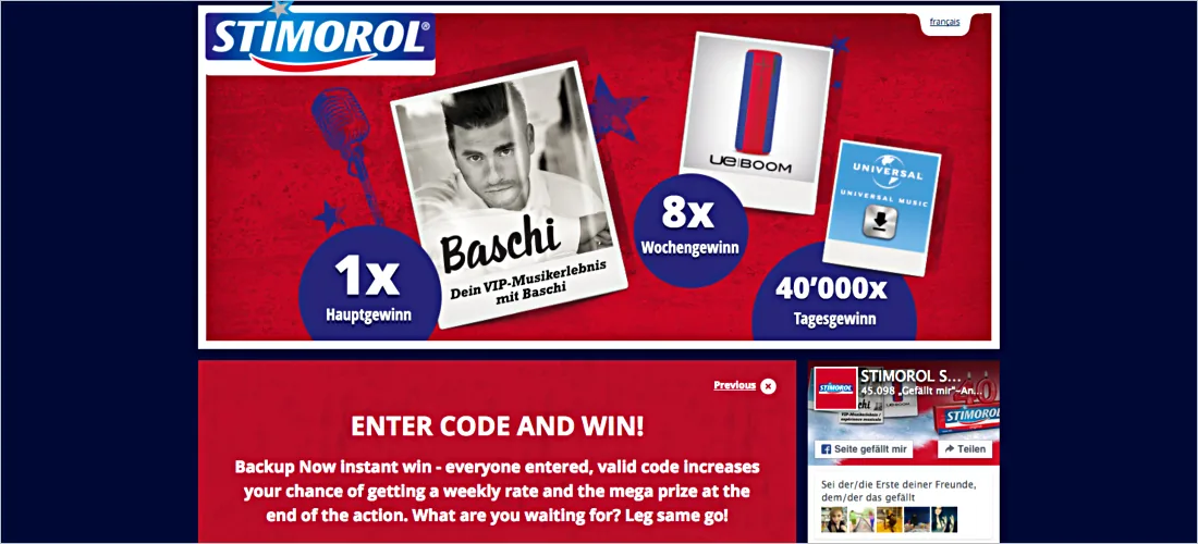 Stimorol campaign